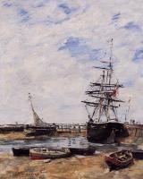 Boudin, Eugene - Trouville, Low Tide